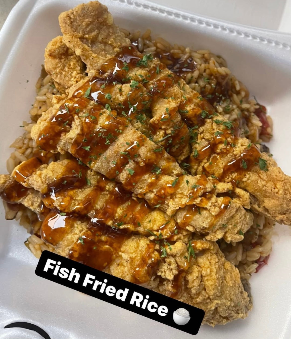 Fish Fried Rice