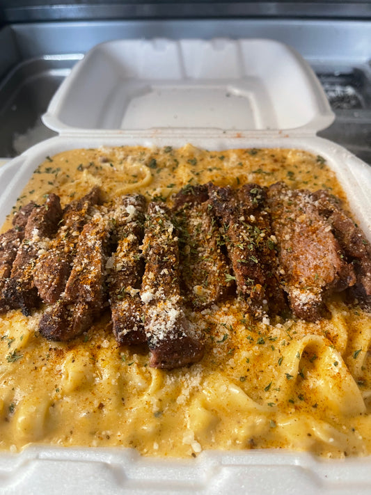 Steak Alfredo 🔥
